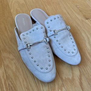 Aldo bone color mules - Size 11